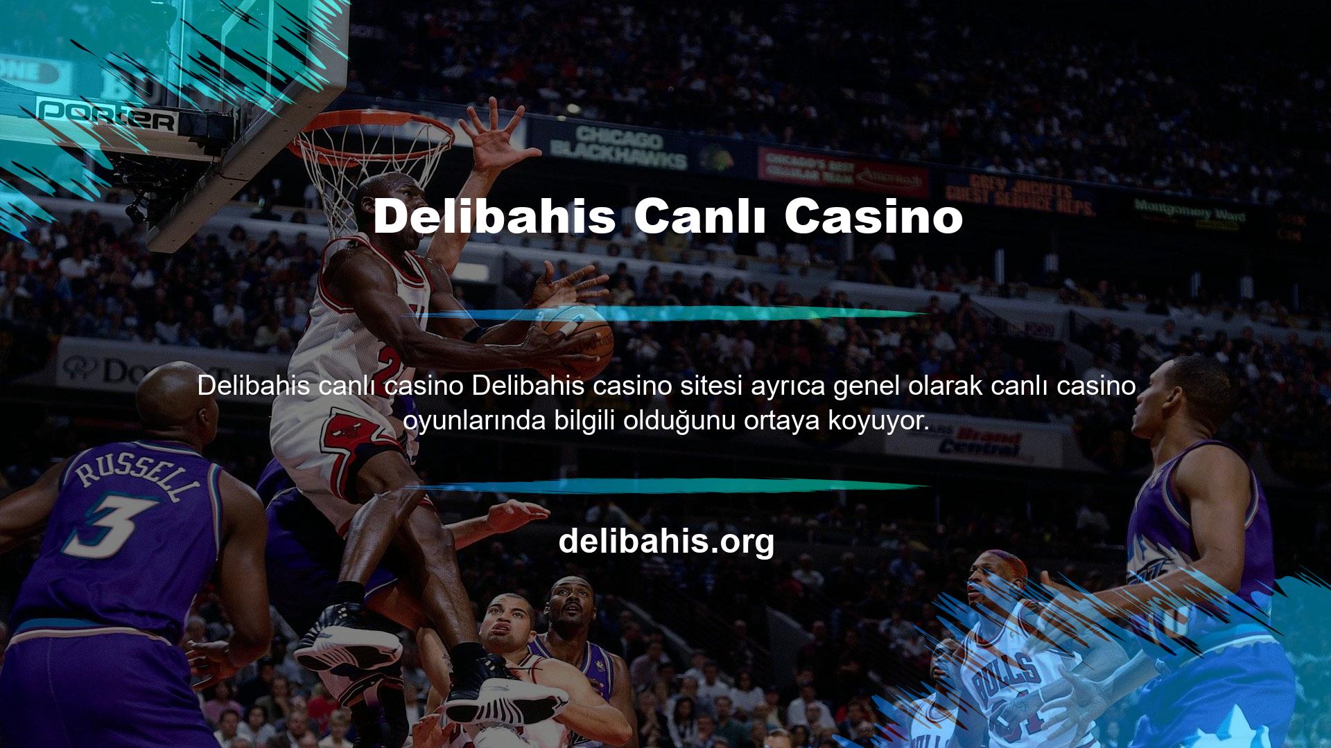 Canlı casino içeriğindeki tüm casino oyunları Delibahis tarafından ilk olarak gösterilir ve lisanslanır